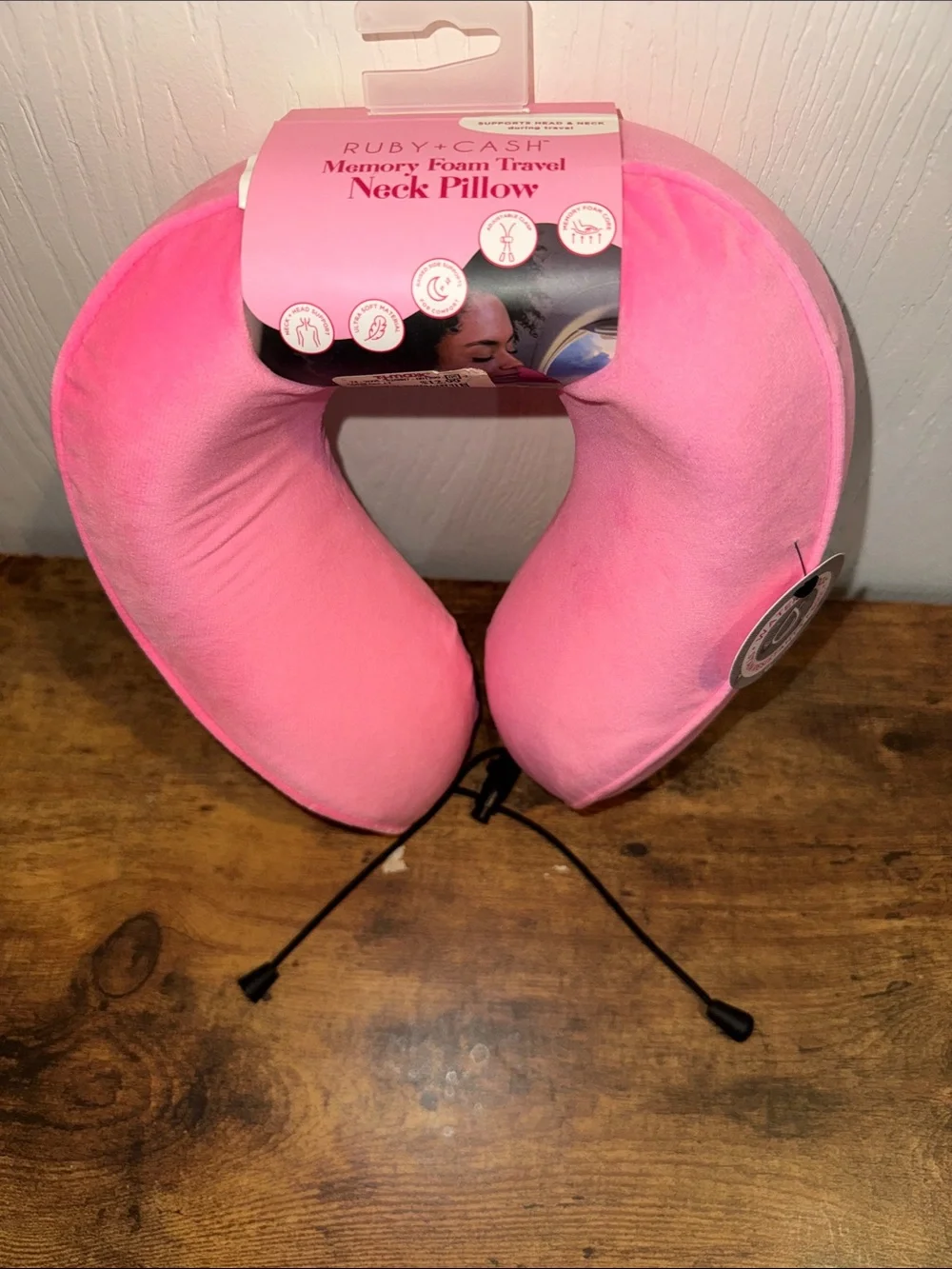 Pink Travel Neck Pillow